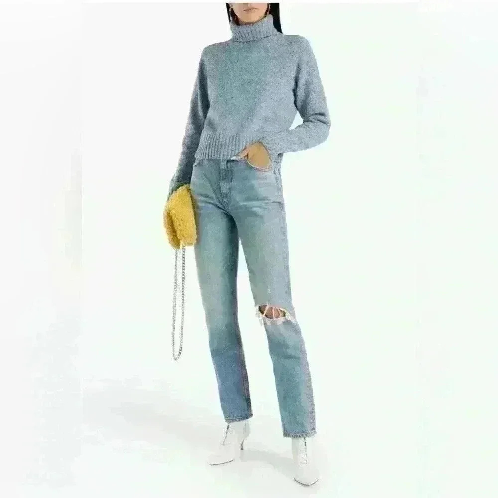 High Waist, Straight Leg Jeans, Re/Done, size 26. New W/tags!